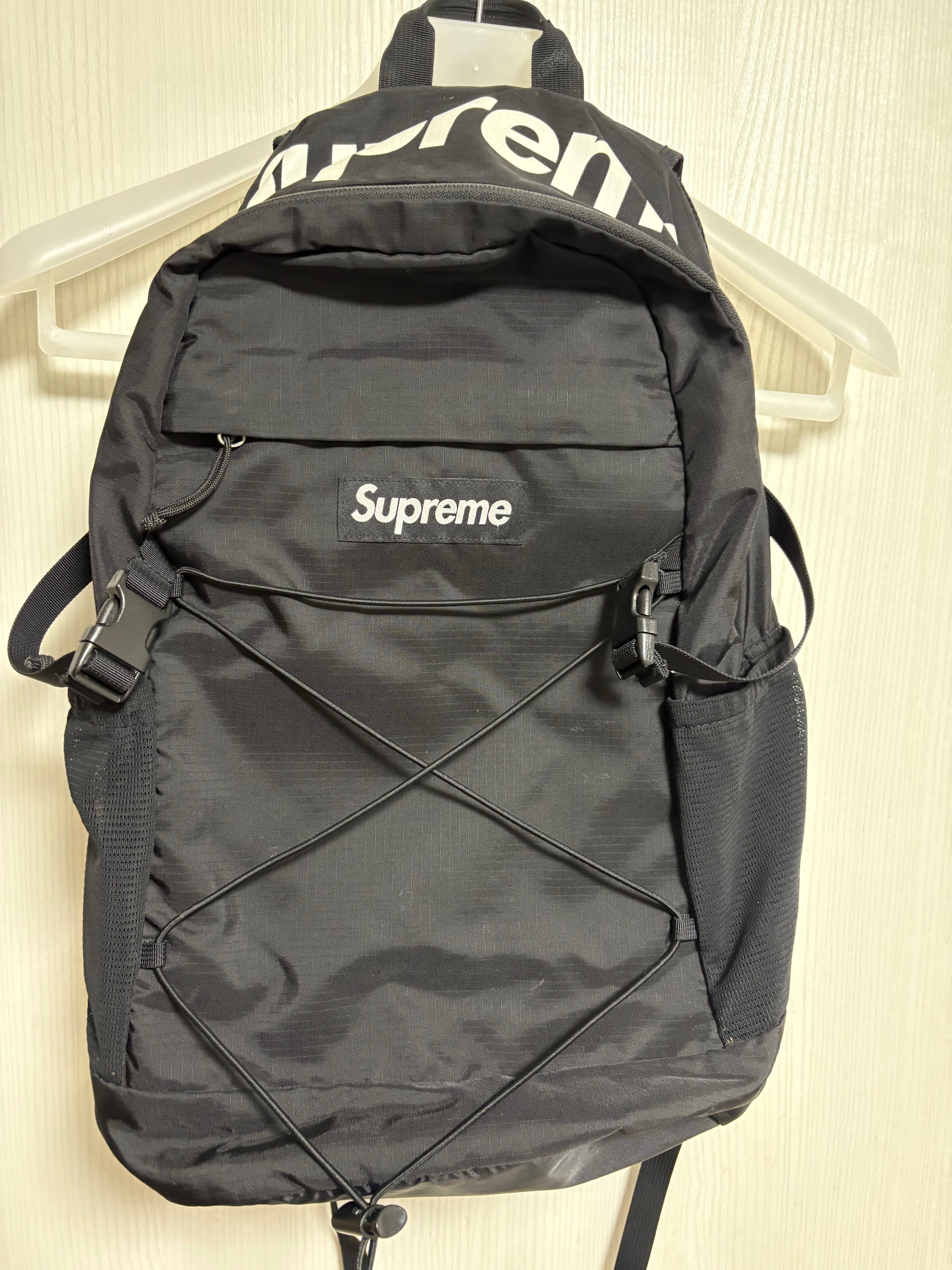 Supreme SS16 210 Denier Cordura Backpack "Black"