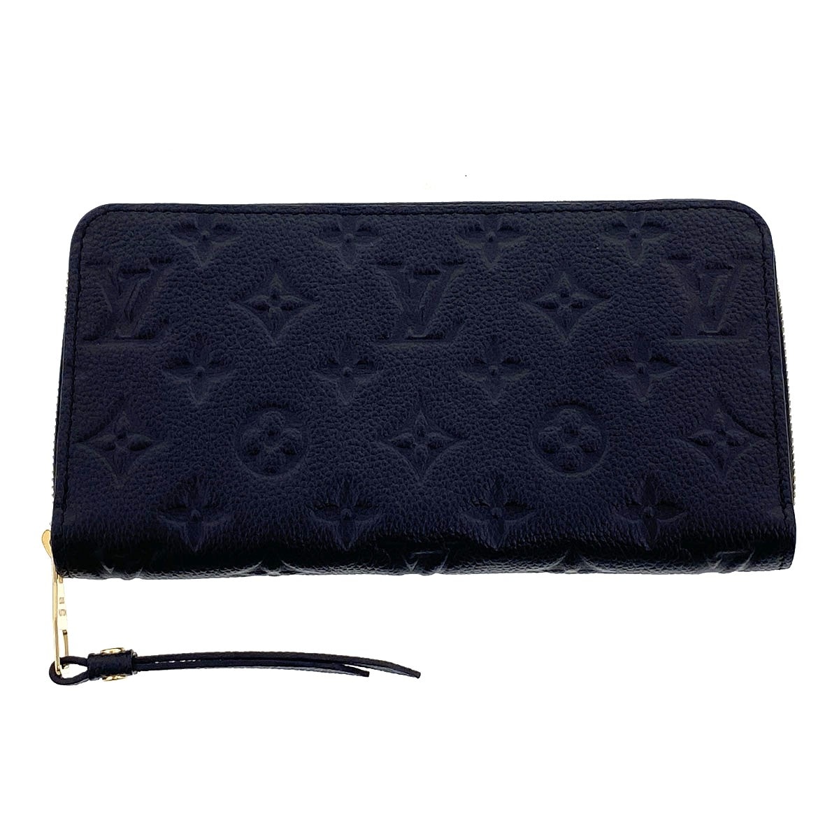 LOUIS VUITTON ルイ・ヴィトン ジッピー ウォレット 長財布 M61864 モノグラムアンプラント ブラック  レディース【中古】