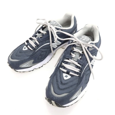 【中古】ニューバランス NEW BALANCE ML725Q スニーカー ネイビー【サイズ27】【メンズ】