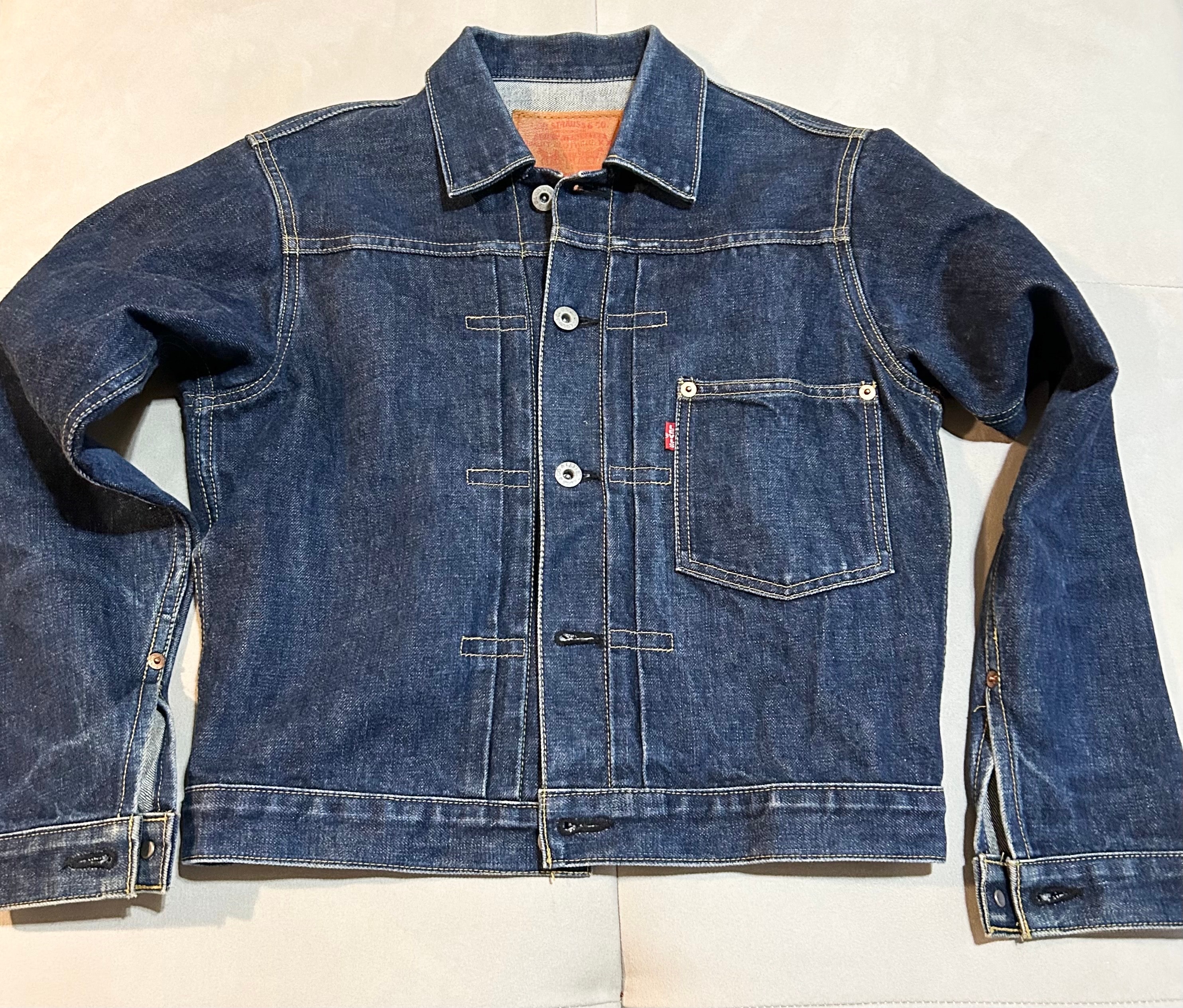 Levi’s リーバイス 71506-XX 34 短丈 ボックス 大戦復刻 デニムジャケット 1st