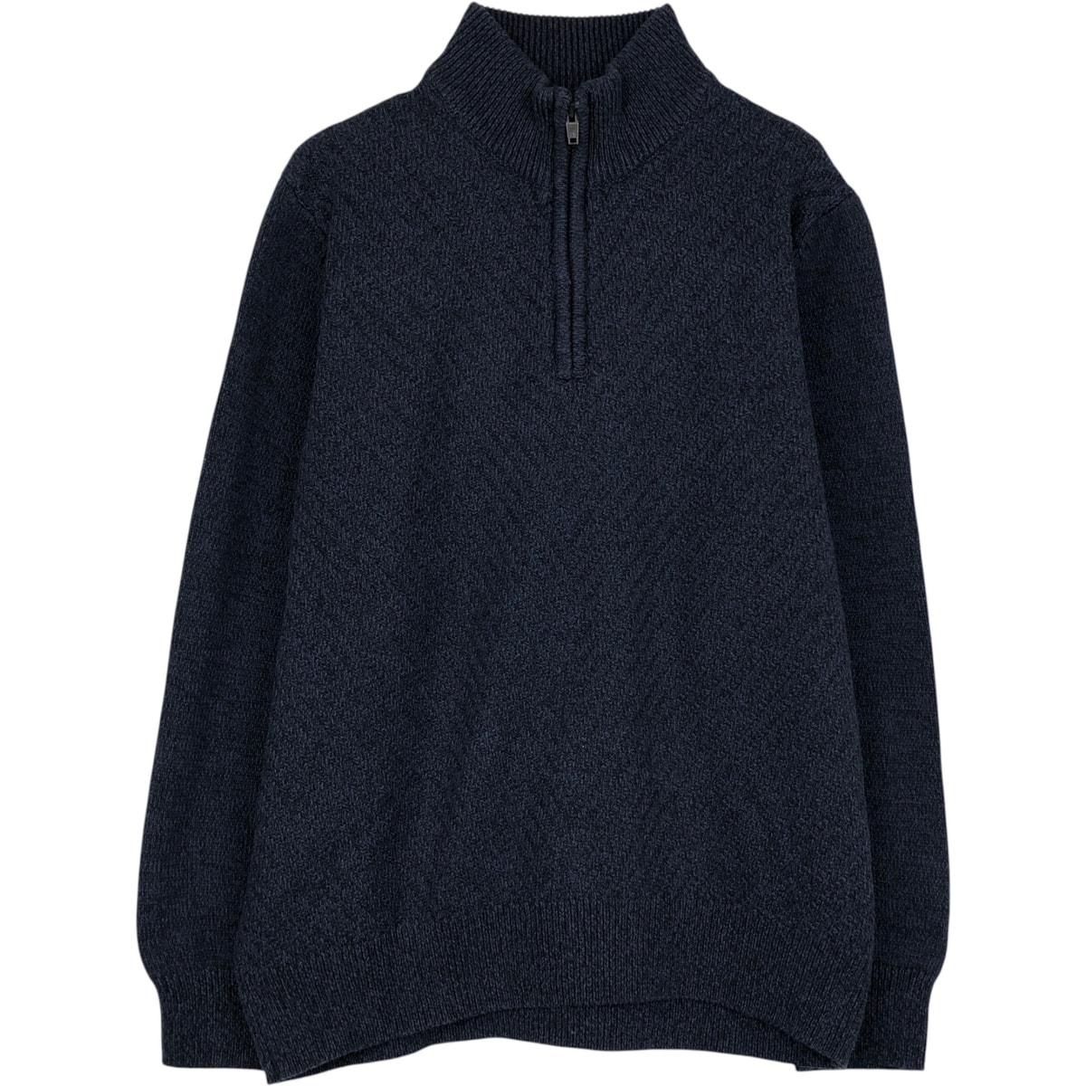 古着 カルバンクライン Calvin klein JEANS コットンニットハーフジップセーター メンズXL相当/eaa660019