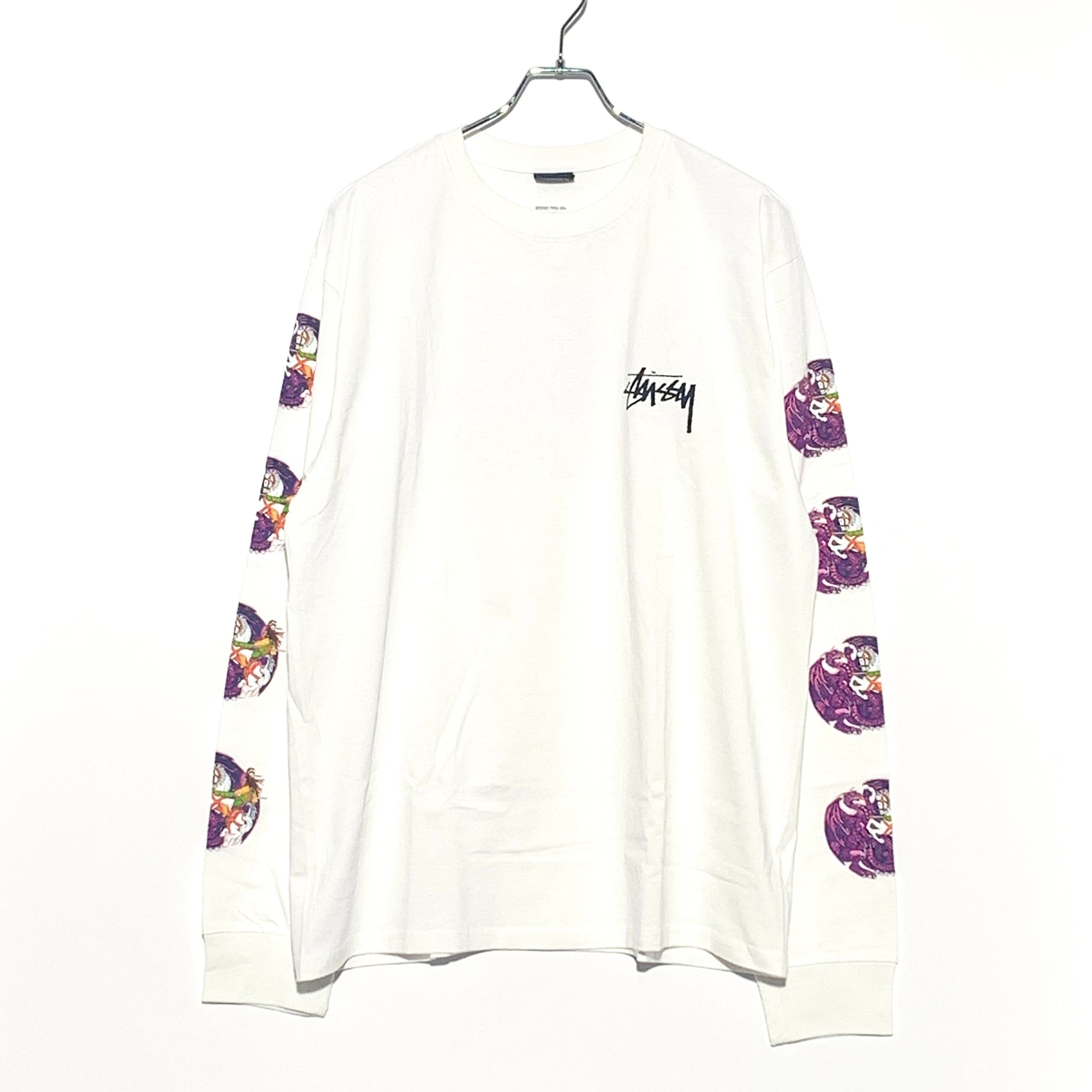 STUSSY BOB MARLEY L/S TEE White 