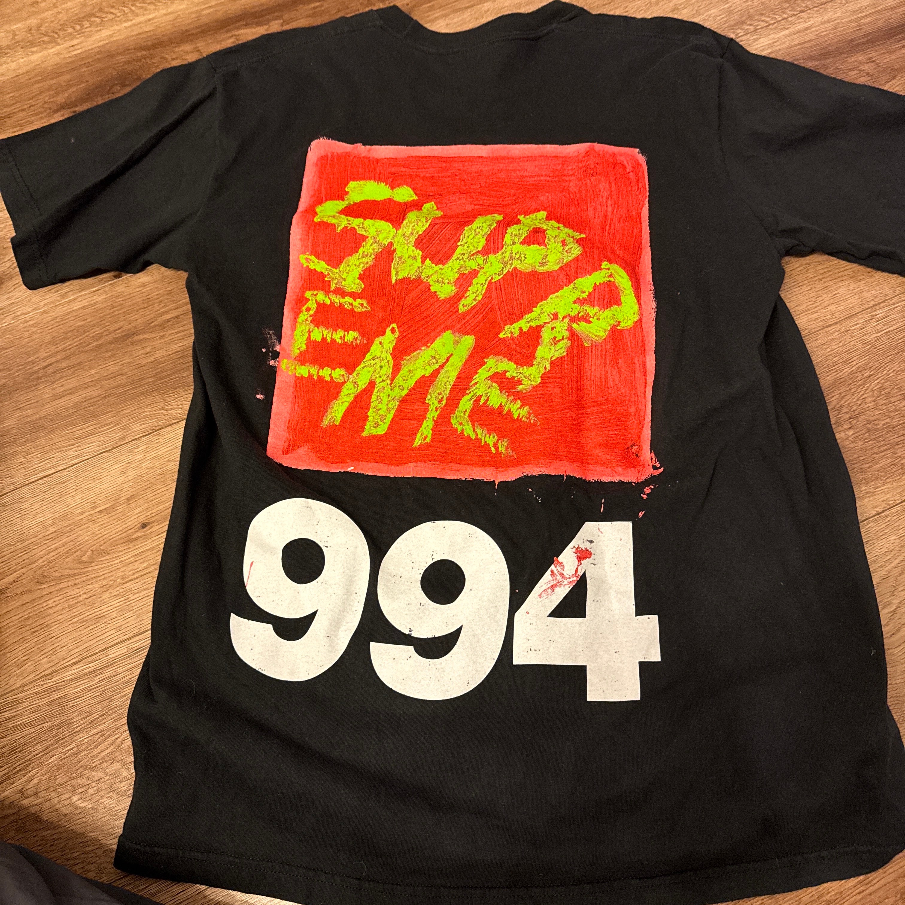 SEE SEE Super Big Flat Gritter Original Logo Tee 