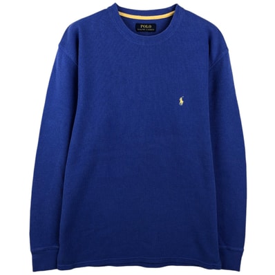 古着 ラルフローレン Ralph Lauren POLO RALPH LAUREN サーマルロンT ワッフル メンズM相当/eaa637521