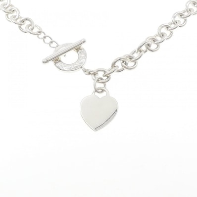 ティファニー ハートタグチャーム トグル ネックレス