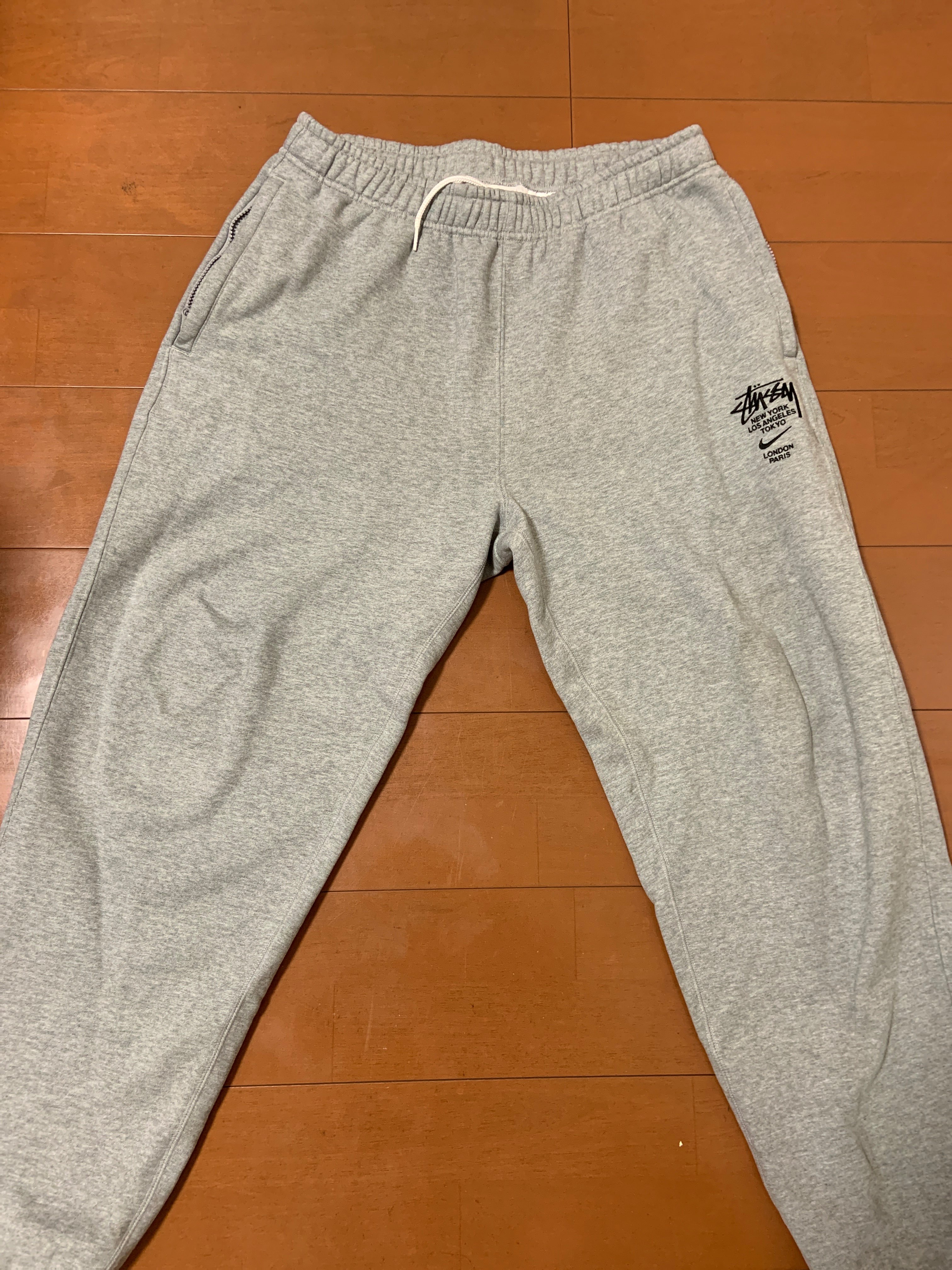 Nike x Stussy International Sweatpants (US Size) "Grey" DC4227-050