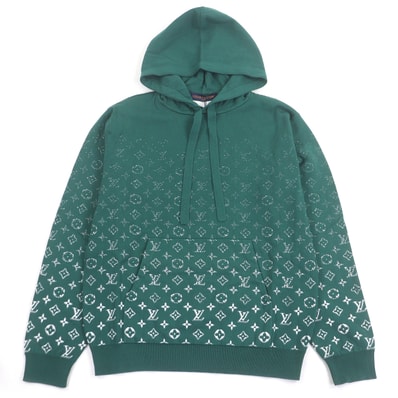 未使用品 ルイヴィトン パーカー グリーン メンズ M
