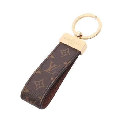 ルイ・ヴィトン LOUIS VUITTON ポルト クレ ドラゴンヌ キーホルダー アクセサリー PVC / GP レディース ブラウン系 / ゴールド系 M65221 【中古】