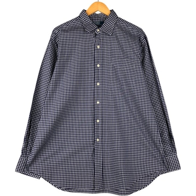 古着 ラルフローレン Ralph Lauren POLO by Ralph Lauren CURHAM SPORT 長袖 コットンチェックシャツ メンズXL相当/eaa600771