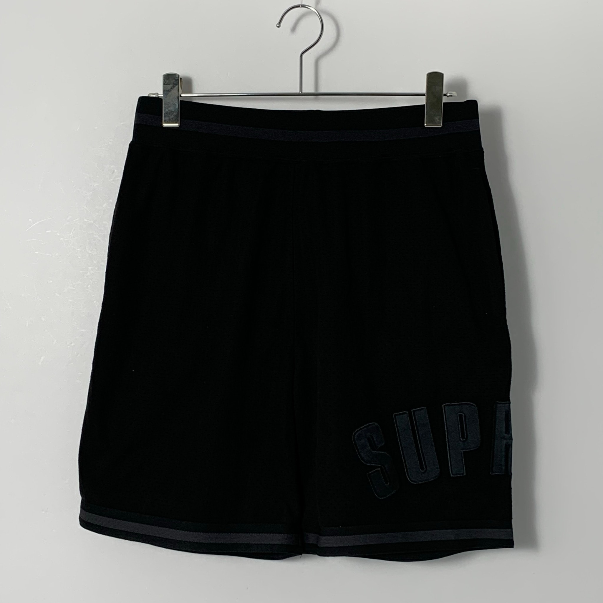 Supreme Ultrasuede Mesh Short "Black"