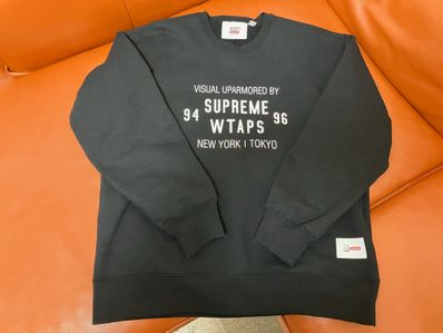 Supreme / WTAPS Crewneck "Black" 21274SPD-CSM03S