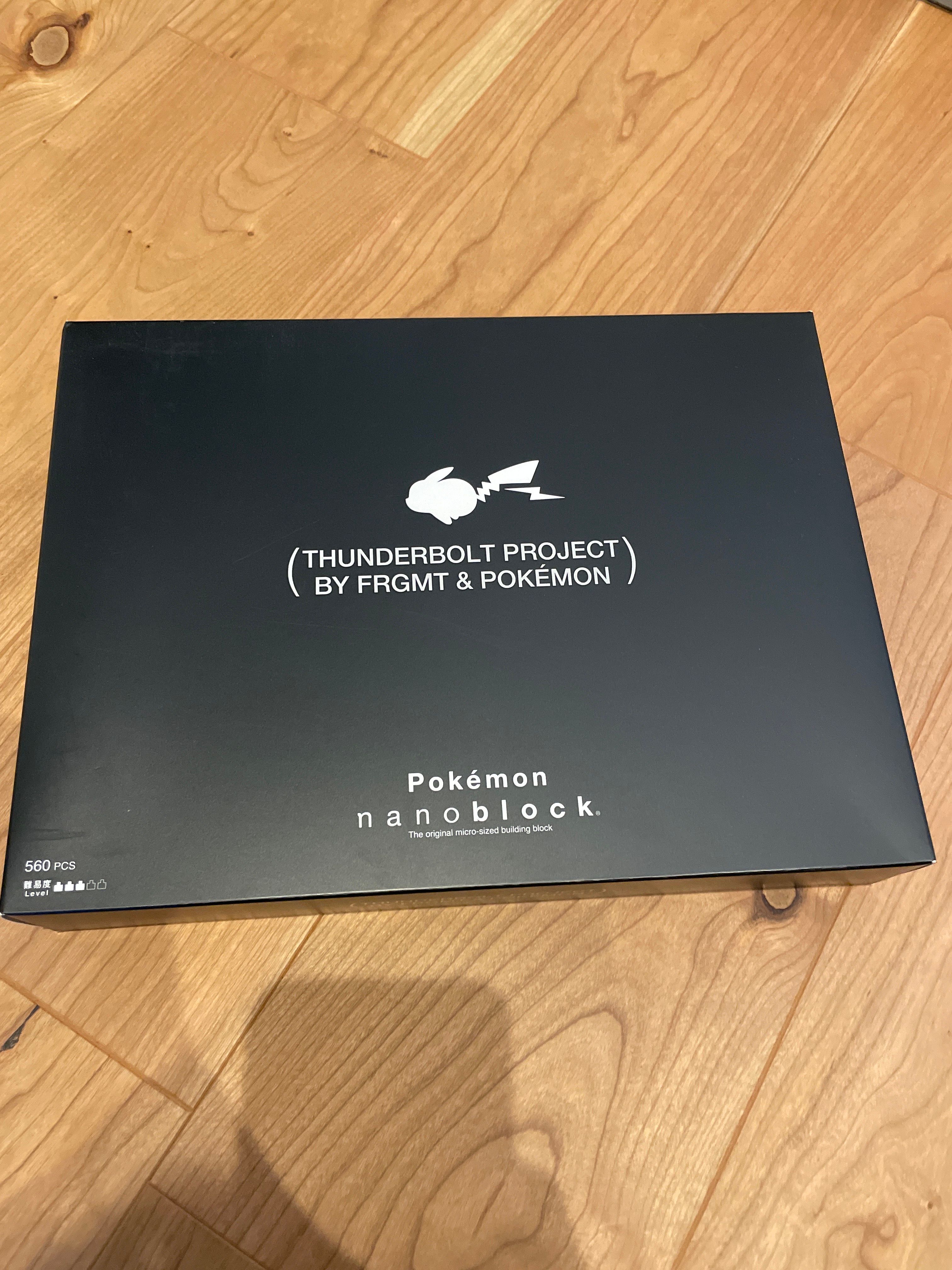 FRAGMENT x POKEMON THUNDERBOLT PROJECT NANOBLOCK(R) PIKACHU "Black"