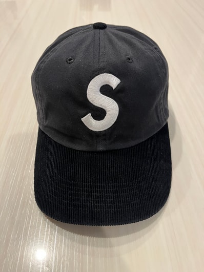 Supreme 2-Tone S Logo 6-Panel "Black"