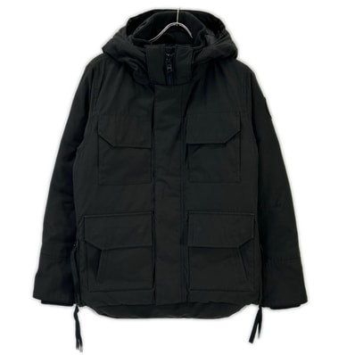 カナダグース 4550MB ブラック BLACK LABEL MAITLAND PARKA S