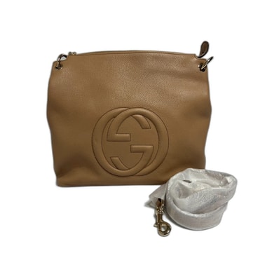 グッチ GUCCI 2WAY ソーホー ハンドバッグ レザー【中古】