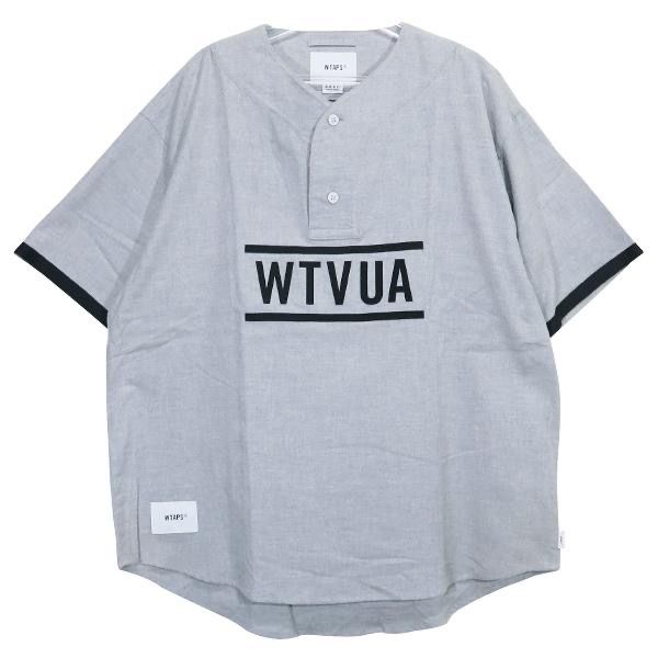 Wtaps League / SS / Cotton. Twill. Wtvua "Gray"