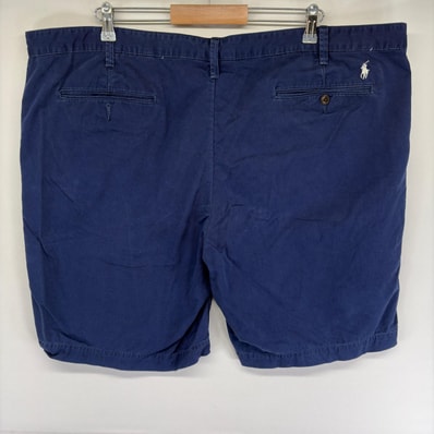 古着 ポロ・ラルフローレン POLO RALPH LAUREN パンツ ハーフパンツ ワンポイントロゴ ショートパンツ w46B ネイビー系 メンズ
