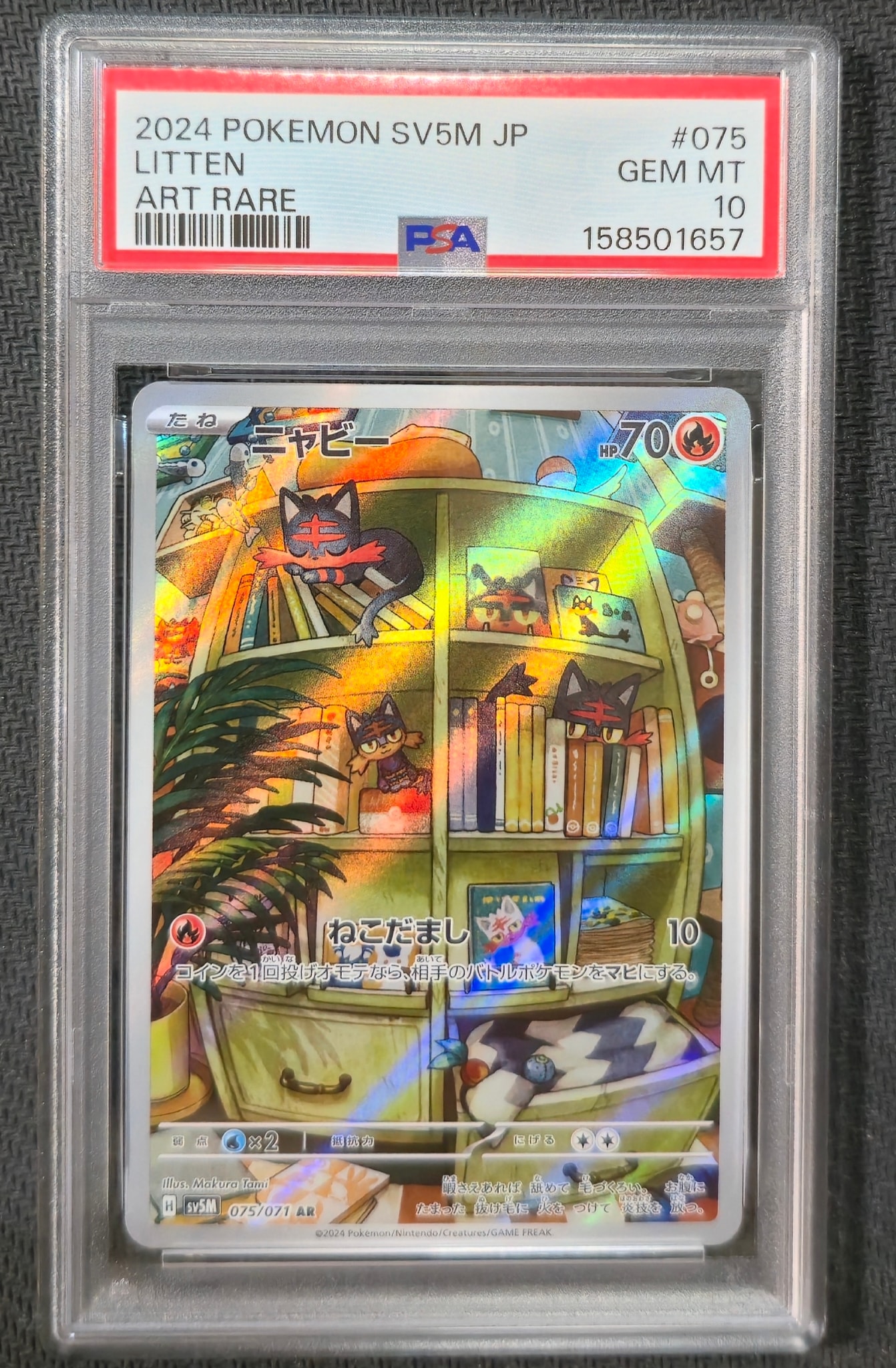 Litten AR [SV5M 075/071](Expansion Pack "Cyber Judge" )