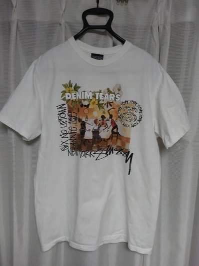 Stussy x Denim Tears Annie Lee Tee "White" 3903997
