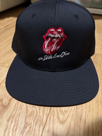 WIND AND SEA x The Rolling Stones Tongue Cap "Black"