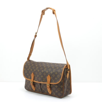 $$ LOUIS VUITTON ルイヴィトン モノグラム ジベシエールGM ショルダーバッグ M42249