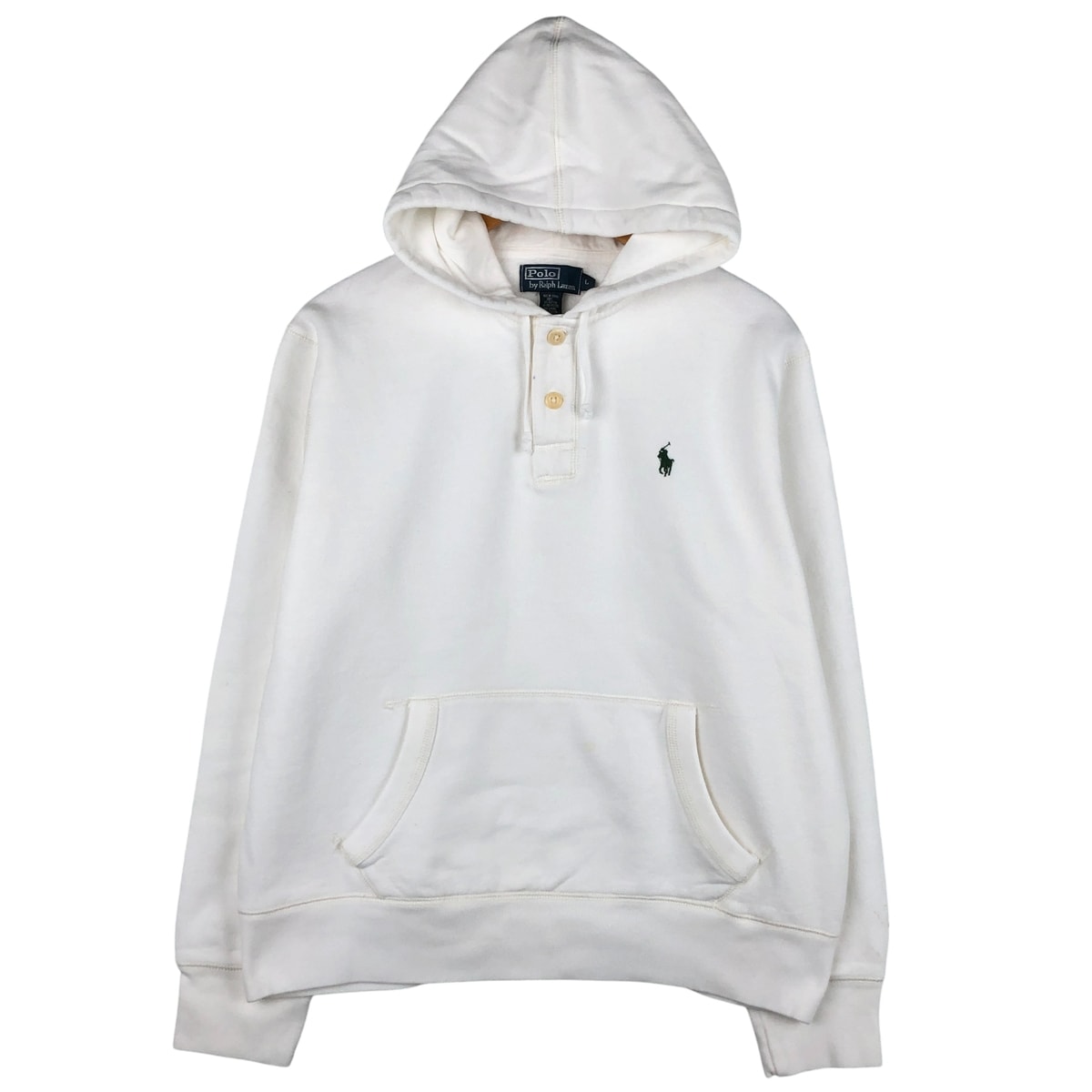 古着 ラルフローレン Ralph Lauren POLO by Ralph Lauren スウェットハーフボタンパーカー メンズL相当/eaa607565