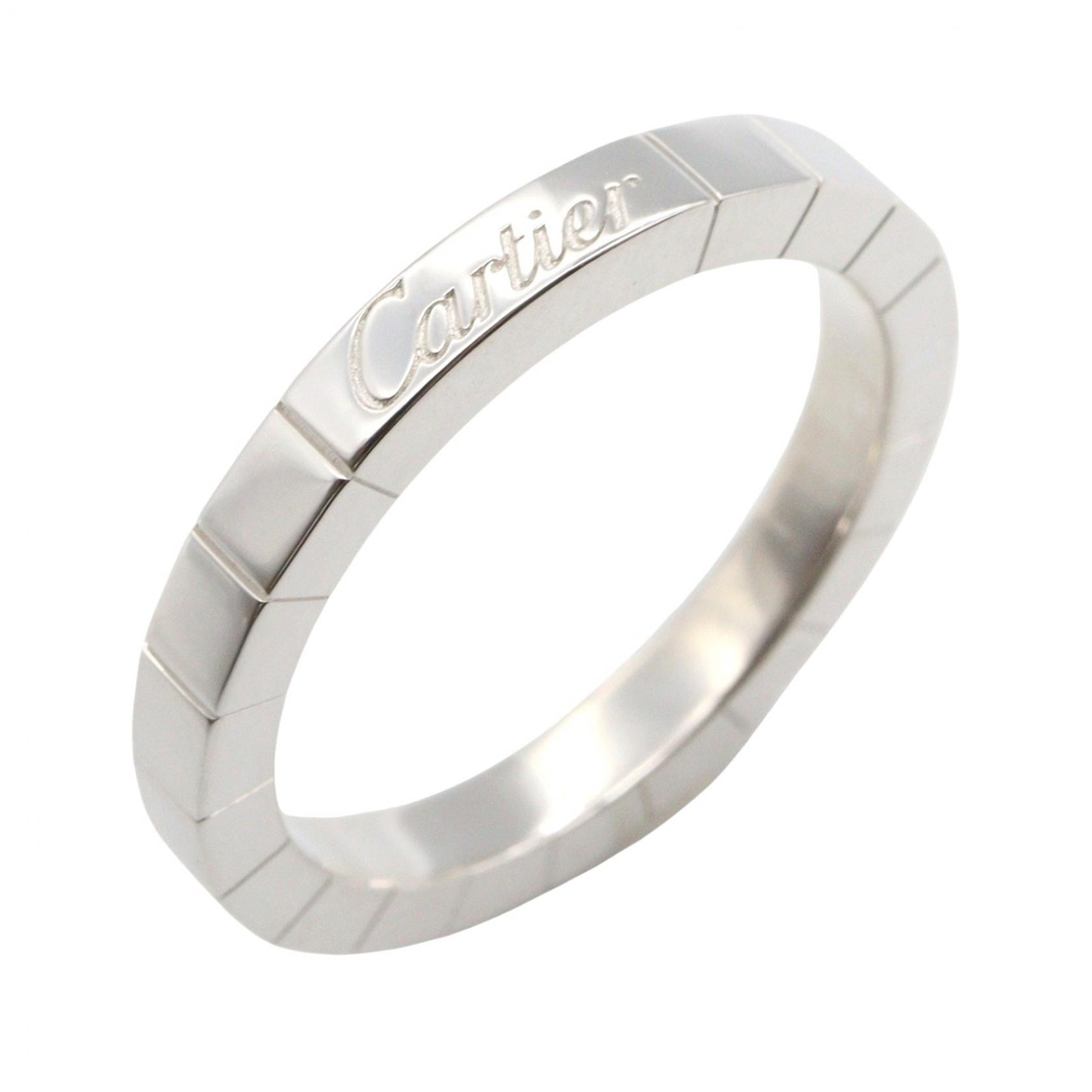 カルティエ CARTIER ラニエール リング リング・指輪 ジュエリー K18WG(ホワイトゴールド) メンズ レディース シルバー系 【中古】