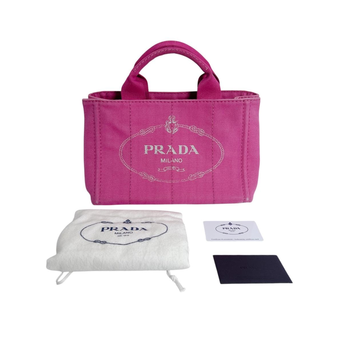 プラダ PRADA カナパトート BN2439 キャンバス トートバッグ