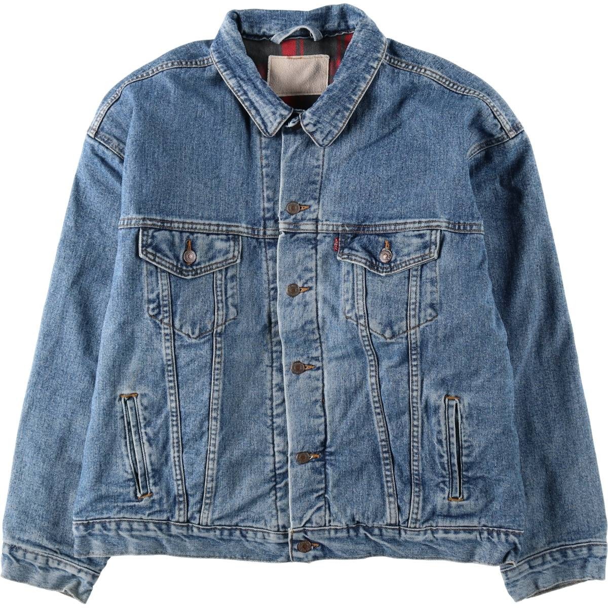 古着 90年代 リーバイス Levi's 70427-4391 デニムジャケット Gジャン USA製 メンズXL相当 ヴィンテージ/eaa632470