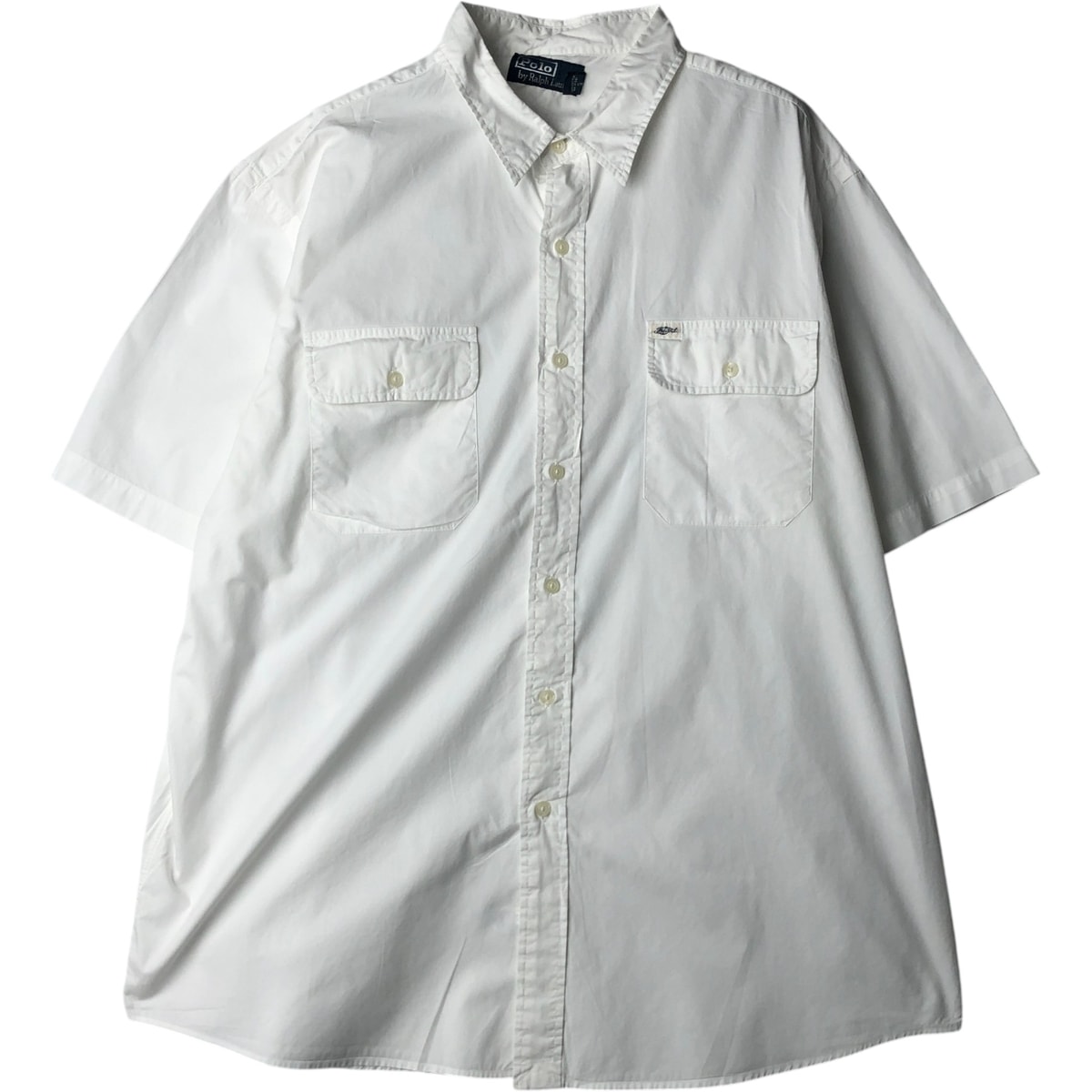 古着 ラルフローレン Ralph Lauren POLO by Ralph Lauren 半袖 コットンシャツ メンズXXL相当/eaa641080