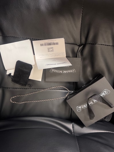 Chrome Hearts Paper Chain Necklace "Silver"