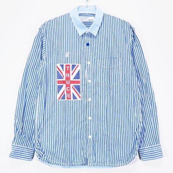 NEIGHBORHOOD ネイバーフッド 10SS クレリックシャツ ブルー