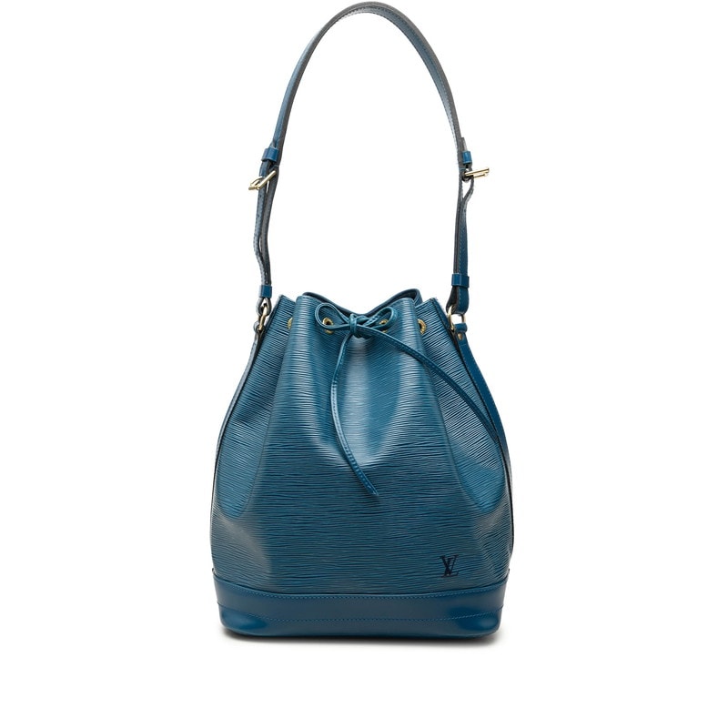 ルイ ヴィトン エピ ノエ ショルダーバッグ M44005 トレドブルー レザー レディース LOUIS VUITTON 中古