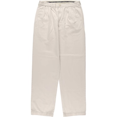 古着 ラルフローレン Ralph Lauren POLO RALPH LAUREN ツータック チノパンツ メンズw34相当/eaa537477