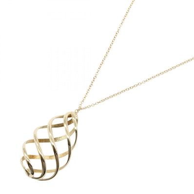 ティファニー TIFFANY&CO ルーチェ ネックレス ネックレス ジュエリー K18(イエローゴールド) レディース ゴールド系 【中古】