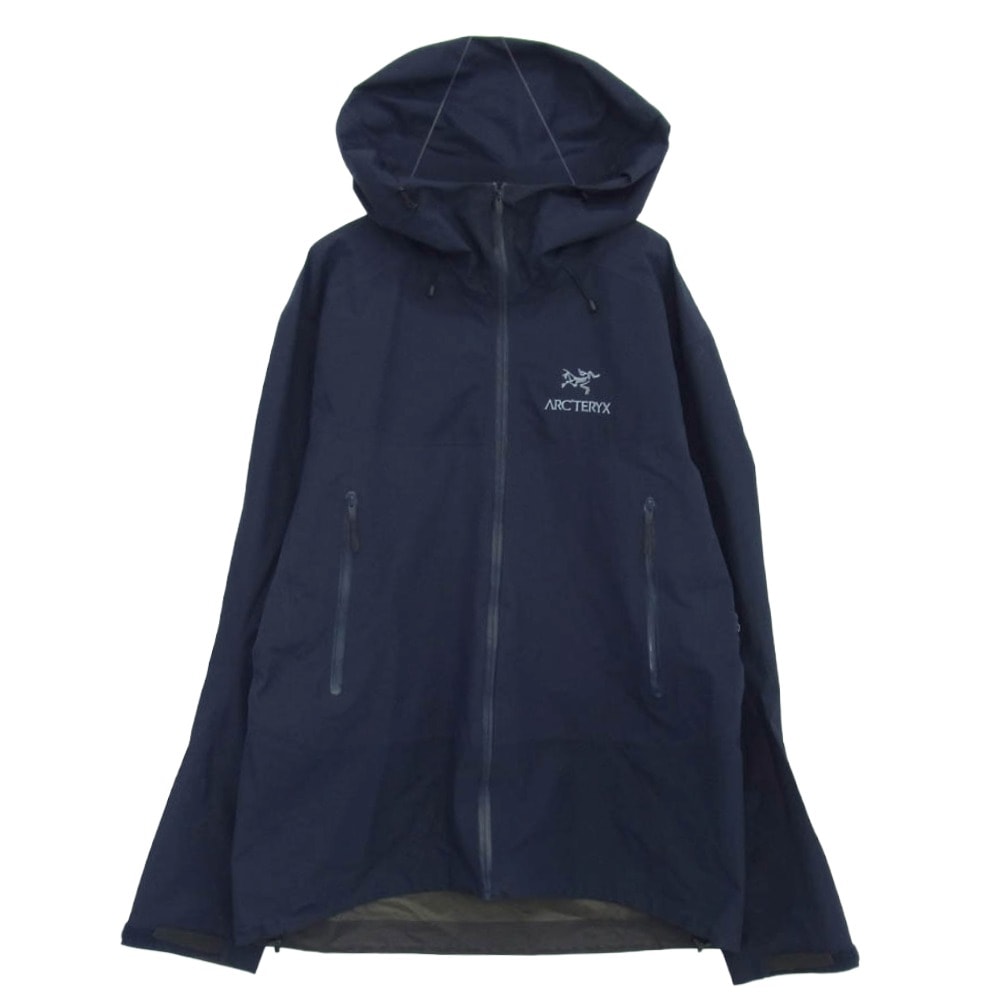 ARC'TERYX アークテリクス ジャケット 23705 BETA SL HYBRID JKT GORE-TEX PARKA ベータ ハイブリッド ナイロン ジャケット ゴアテックス パーカ ダークネイビー系 L【中古】