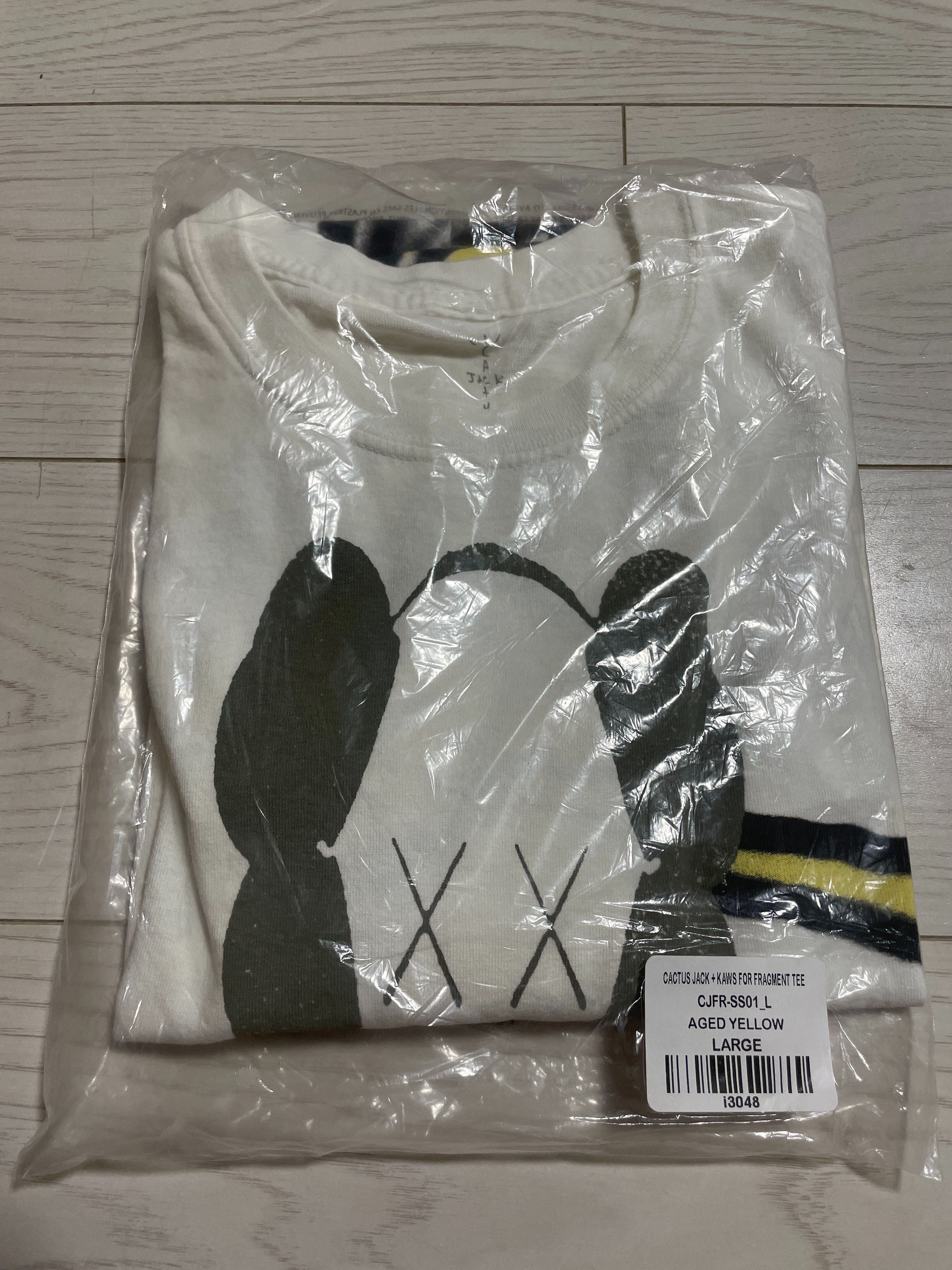 Air Jordan Travis Scott  Fragment Tee "White"