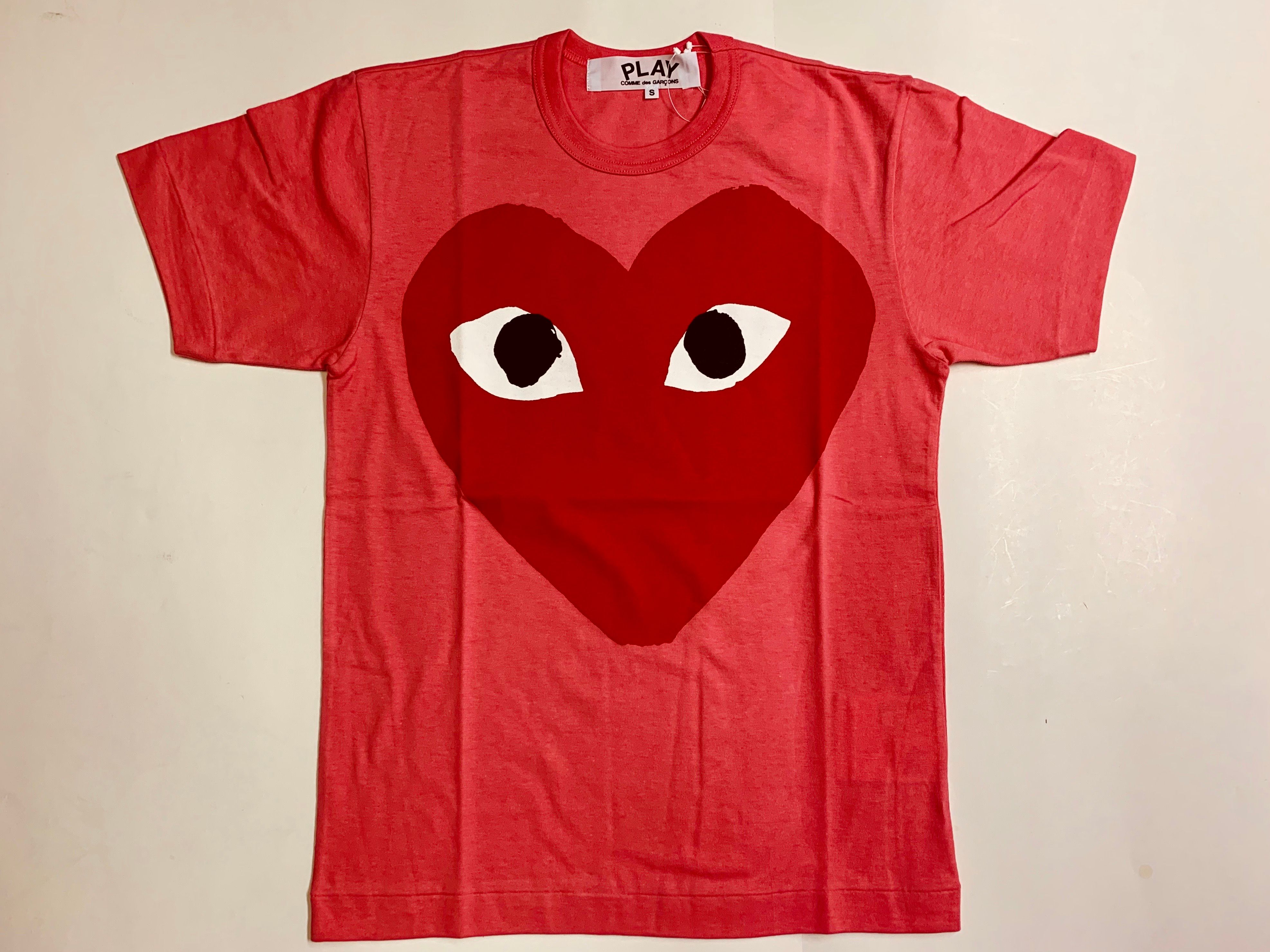 コムデギャルソンplayビッグハートTシャツ