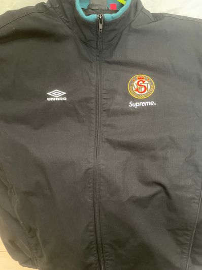 Supreme /Umbro Cotton Ripstop Track Jacket "Black"