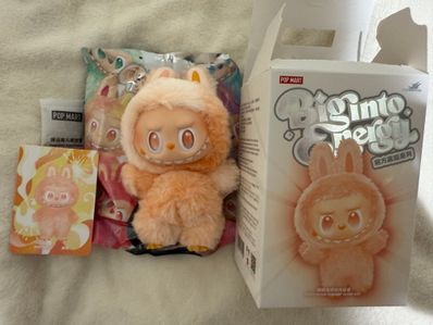 POP MART THE MONSTERS (LABUBU) Big into Energy Series Plush Pendant HAPPINESS