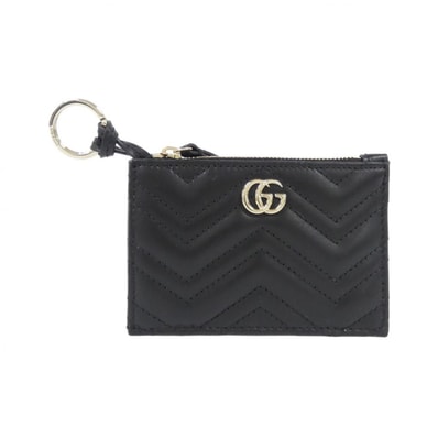 GUCCI GG Marmont Zip Key Case "Black"
