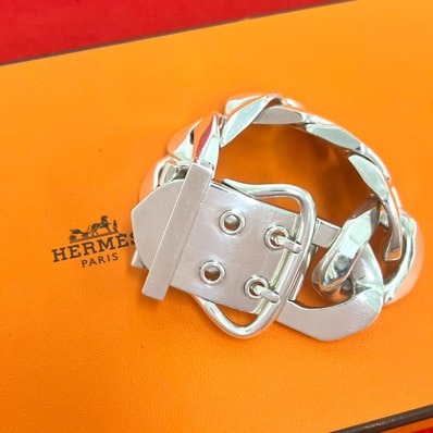 HERMES エルメス ブックルセリエ TGM ブレスレット シルバー925 ブレスレット シルバー
26506