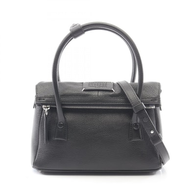 メゾン マルジェラ Maison Margiela 5AC イーストウエスト スモール ハンドバッグ バッグ レザー レディース ブラック系 SB1WD0061P5348T8013 【新品】