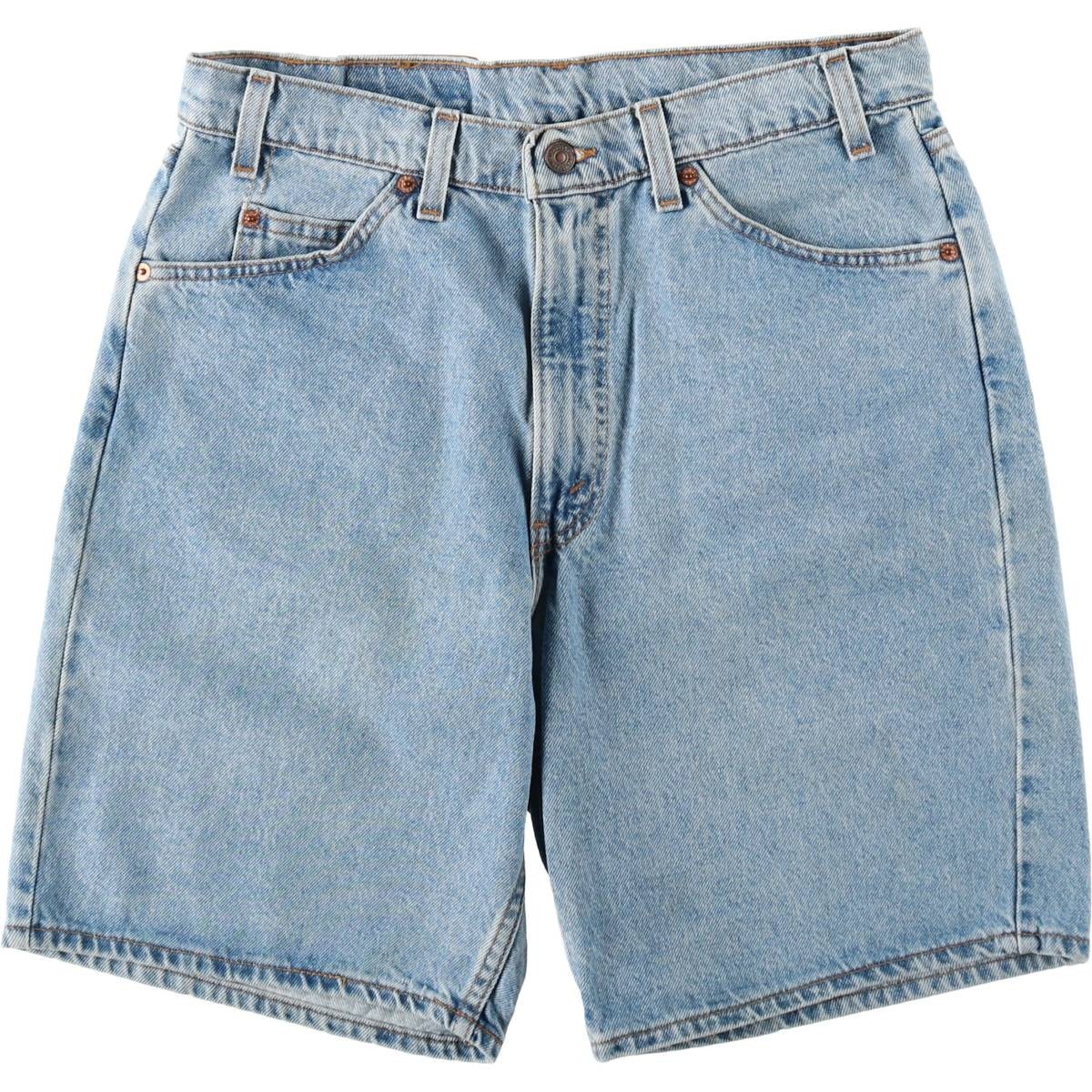 古着 90年代 リーバイス Levi's 550 RELAXED FIT オレンジタブ デニムショーツ ショートパンツ USA製 メンズw33相当 ヴィンテージ/eaa647991