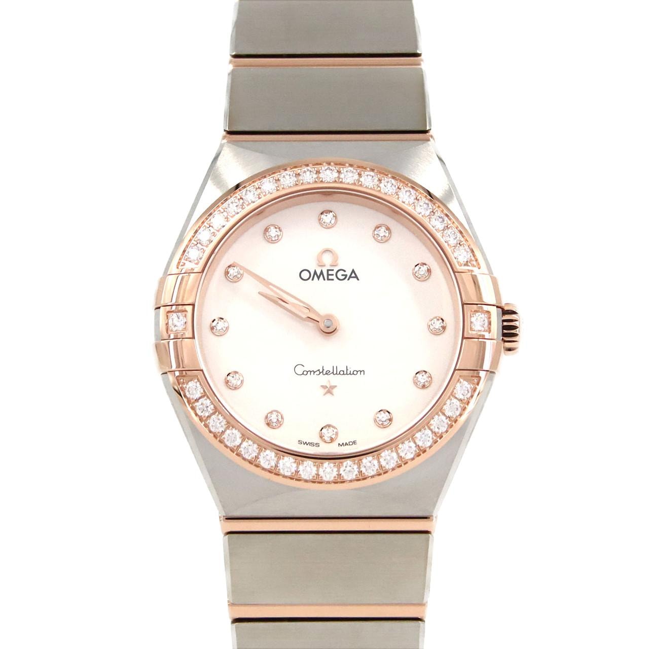 【新品】オメガ コンステレーション PGコンビ/D・12P 131.25.28.60.52.001 SSxPG クォーツ