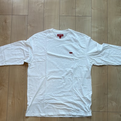 Supreme Small Box L/S Tee (26SS) "White"