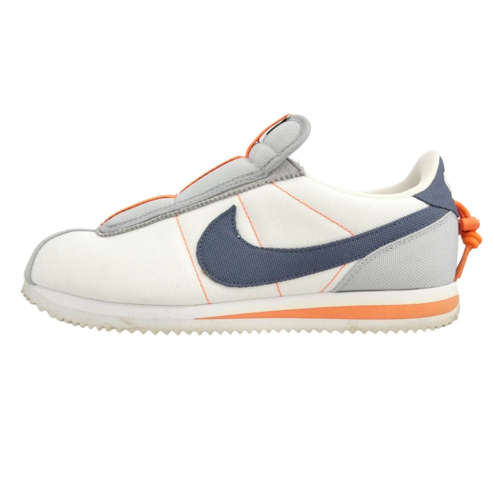 NIKE ナイキ 18AW AV2950-100 × Kendrick Lamar Cortez Kenny 4 House Shoes ケンドリック・ラマー コルテッツ ケニー4 ハウスシューズ ローカットスニーカー ホワイト系 グレー系 26cm【中古】
