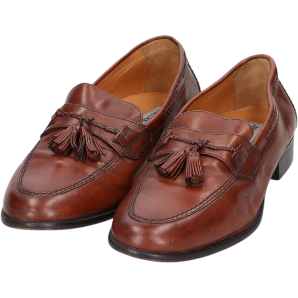 古着 ジョンストンアンドマーフィー JOHNSTON&MURPHY タッセルローファー 9 1/2 W メンズ27.5cm相当/saa016406