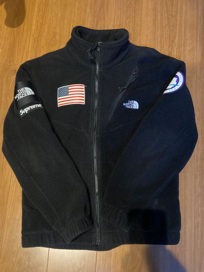 Supreme x The North Face Polartec Fleece Jacket "Black"