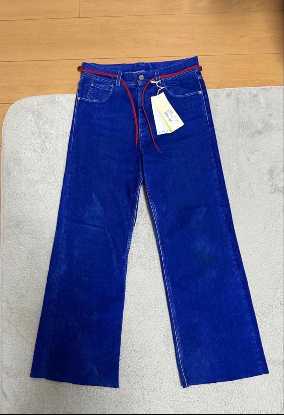 MARNI ブルーフレアデニム